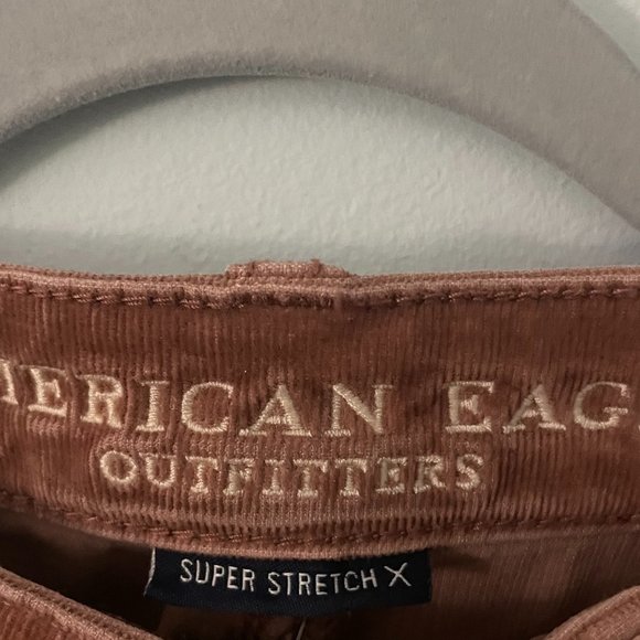 American Eagle super stretch x distressed corduroy skirt - Picture 4 of 4